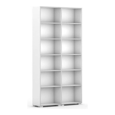 B2B Partner Silver Line bílá 2 sloupce 2230x1200x400 mm