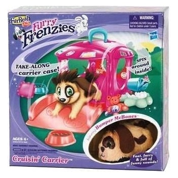 Hasbro Prenosný domček s Interaktívnym zvieratkom Furry Frenzies
