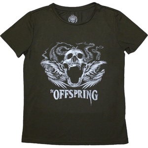 The Offspring Feathered Winged Skull Green L Дамски Риза (OFFTS14LGR03)