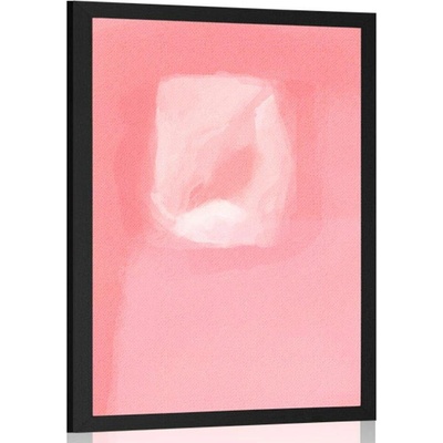 Plakát nevšednost růžové - 40x60 black