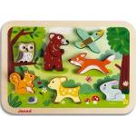 Janod Детски пъзел с 3D части Janod - Гора (J07023) - baby