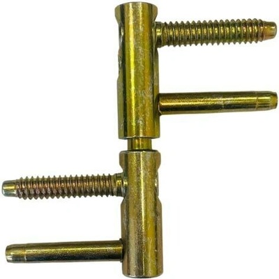 Meesenburg Závěs dveřní nastavitelný - pro dřevěné dveře, průměr 14 mm, žlutý pozink – Hledejceny.cz
