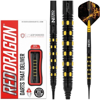 Šipky Red Dragon Nirvana 90% 20g soft