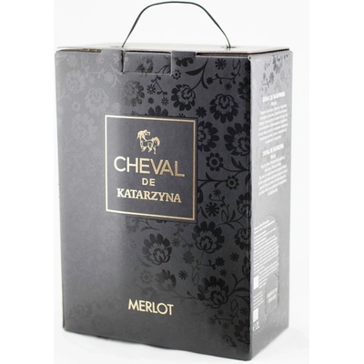 Katarzyna Estate Cheval Bag in Box Merlot červená 2023 14% 2 l (kartón)