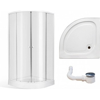 Roth Aviles 90 x 90 cm sprchový kout čtvrtkruhový 4000661