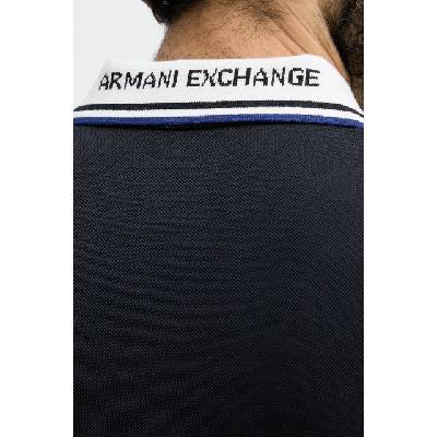 Giorgio Armani тениска с яка мъжка памучна (XM002350.AF10366)