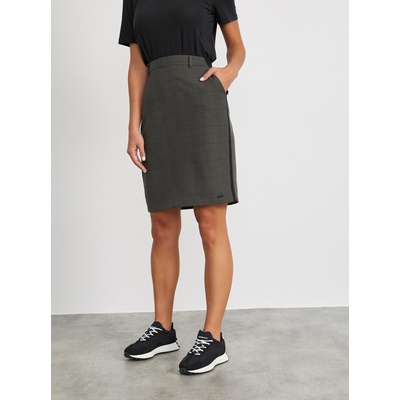 ZOOT. lab Тъмно сива дамска пола с кариран ръкав METROOPOLIS Fatima ZOOT. lab | Siv | ЖЕНИ | XS