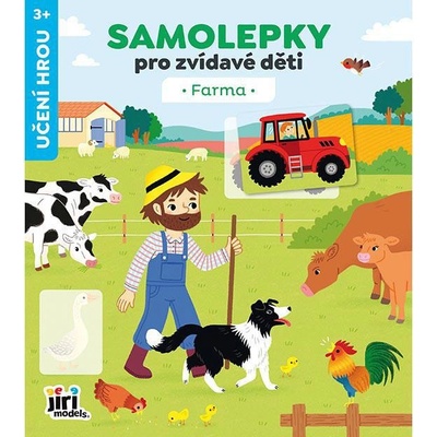 Jiri Models samolepky pre zvedavé deti farma