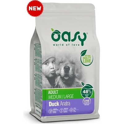 Oasy One Animal Protein Adult Medium & Large Duck 12 kg