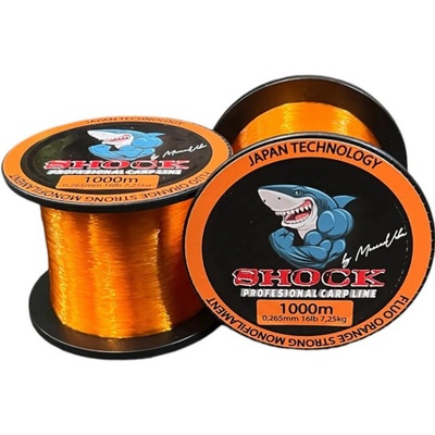 Method Feeder Fans Shock Fluo Orange Strong 1000 m 0,325 mm 9,97 kg