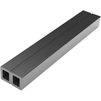 МОНТАЖЕН ПРОФИЛ ДЕКИНГ wpc forestfeel 50х30мм 2м ЧЕРЕН (fr-dt acc001)