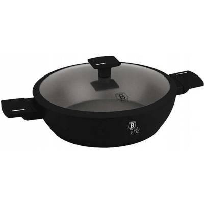 BerlingerHaus Tradiční pánev Black Collection 28 cm s nepřilnavým povrchem