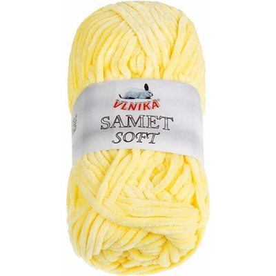 BELLATEX Priadza Zamat Soft 100 g - 212 žltá