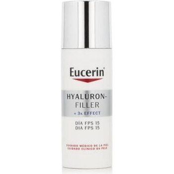 Eucerin Hyaluron-Filler + 3x Effect Day Cream SPF15 крем против бръчки 50 ml за жени