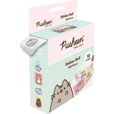 Samolepky set Pusheen 200 ks