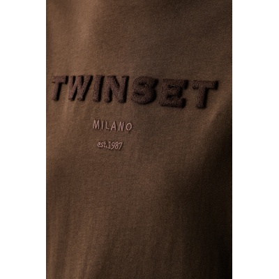Twinset тениска дамска от памук (262TP2303)