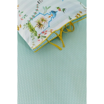 PIP Studio Prostěradlo Cross Stitch světle modré UV 90x200x25