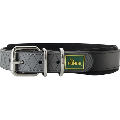 HUNTER Нашийник за куче Hunter Collar Convenience Comfort Dog collar - Black - размер Halsumfang 37-45 cm (057-0108-0214)