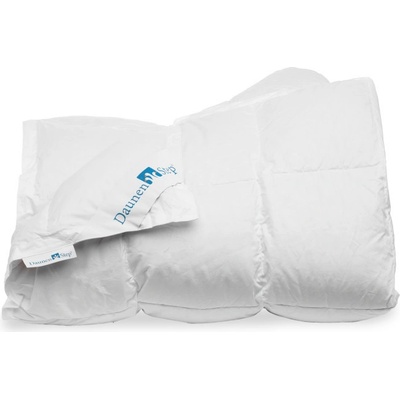 DaunenStep 100% páperový prikrývka zo 100% páperia D400 celoročná 200x220