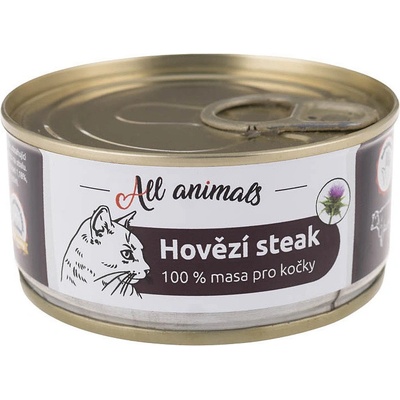 All Animals CAT hovädzie steak 100 g