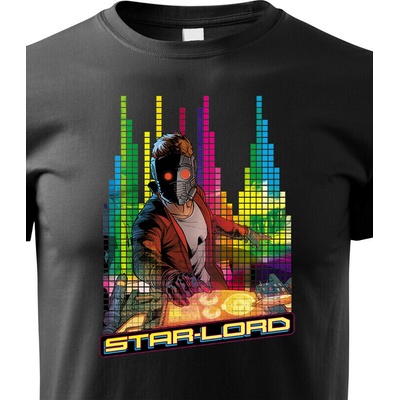 Dětské tričko Star-Lord DJ Černá Velikost Canvas Bezvatriko.cz 2340