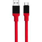 Tactical Здрав кабел с бързо зареждане за устройства с USB-C порт (100 см) - Tactical Fat Man USB-A to USB-C Cable 60W (червен) (57983117386)