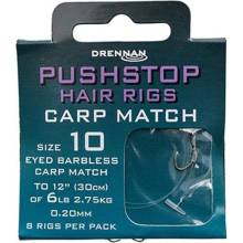 Drennan nadväzca Pushstop H'Rig Carp Match Barbless vel.8 6 lb