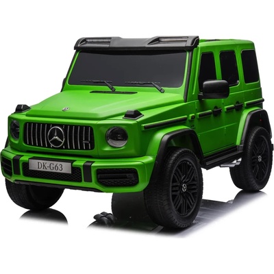 ROLLZONE Mercedes G63 24V - Детски акумулаторен джип, Зелен, EVA гуми, 4x4 (DK-G63-green)
