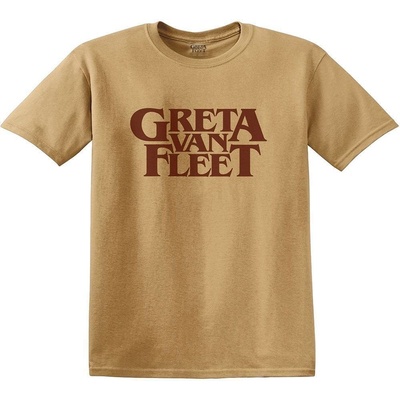Greta Van Fleet Logo Old Gold 2XL Риза (GVFTS02MOG05)