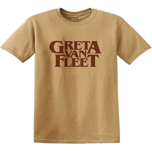 Greta Van Fleet Logo Old Gold 2XL Риза (GVFTS02MOG05)