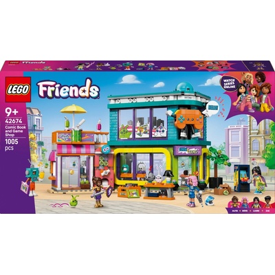 LEGO® Friends 42674 Obchod s komiksy a videohrami – Zboží Mobilmania