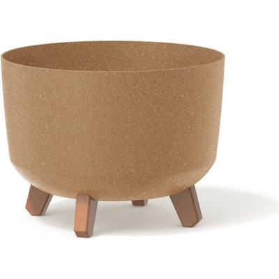 PROSPERPLAST Kvetináč GRACIA STANDARD ECO WOOD 23,5 cm naturo