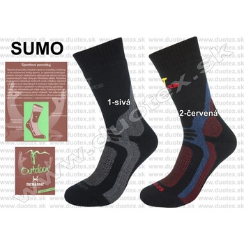 Tatrasvit Termo ponožky Sumo 2 červená