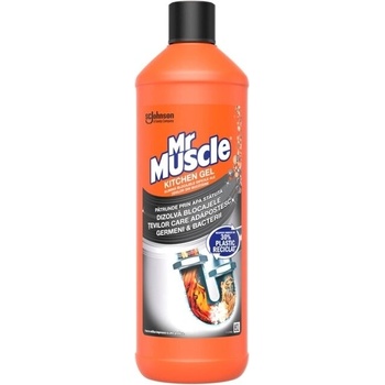 Mr. Muscle Течен гел, Кухня, препарат за канал, 1л (5000204199604)