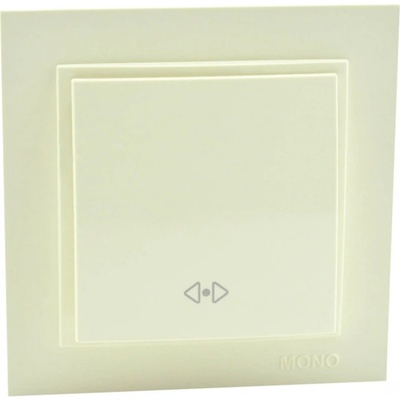 VITO КЛЮЧ МЕХ. КРЪСТАТ СХ7 mono despina КРЕМ (mn-102-170025-112, mn-102-170035-112)