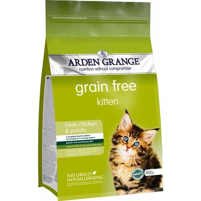 Arden Grange Kitten with fresh Chicken & Potato grain free 0,4 kg
