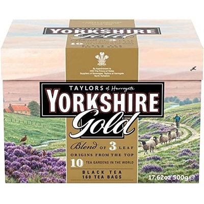 Yorkshire Gold Tea Černý sáčkový čaj Gold 160 ks 500 g