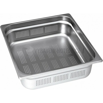 Dierkovaná gastronádoba GN 2/3 nerezová 35,3 x 32,5 cm, výška 10 cm 3160421