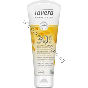 Lavera Крем Lavera Sensitive Sun Cream SPF 30 , p/n LA-109112 - Био слънцезащитен крем за и тяло 30 SPF (LA-109112)