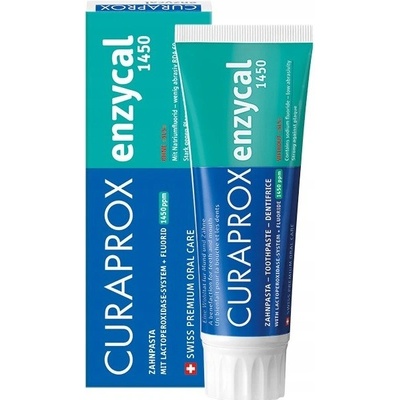 Curaprox enzycal 1450ppm fluoridová jemná a posilňujúca 75 ml