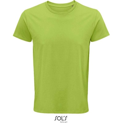 Sol's Crusader Men pánske tričko z bio bavlny zelené apple