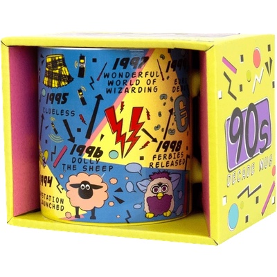 Gift Republic Керамична чаша 90s Decade Mug, 350 ml