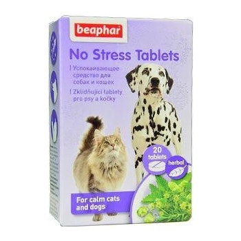 Beaphar Tablety No stress pre psy a mačky 20 ks