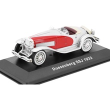 Altaya Duesenberg SSj 1933 šedá časopis s modelem 1:43