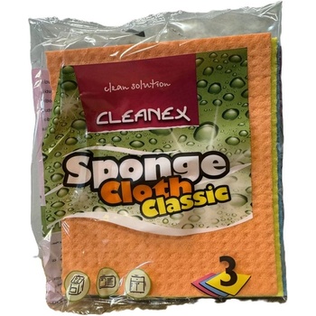 Cleanex Classic špongiová utierka 3ks