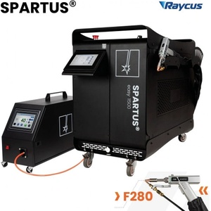 SPARTUS Лазерна заваръчна машина SPARTUS Easy 1500 с автоматично подаващо устройство за тел (LASER-EASY1500-PAK1A) Заваръчен апарат
