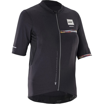 Leatt Дамска фланелка с дълъг ръкав за колоездене Leatt Women's MTB Endurance 5.0 Jersey Cargo Cycling jersey - Black (156-2904-0114)