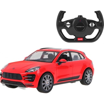 Rastar RC Porsche Macan červená RTR 1:14