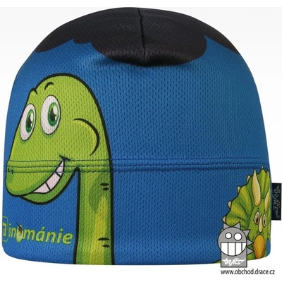 Dráče chlapecká čepice Bruno 127 Dinosaurus modrá