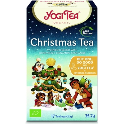 Yogi Tea Christmas vianočný Ajurvédsky bylinný čaj porciovaný BIO 17 x 2,1 g